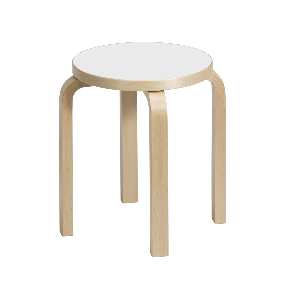Artek E60 jakkara valkoinen laminaatti - Laatukaluste