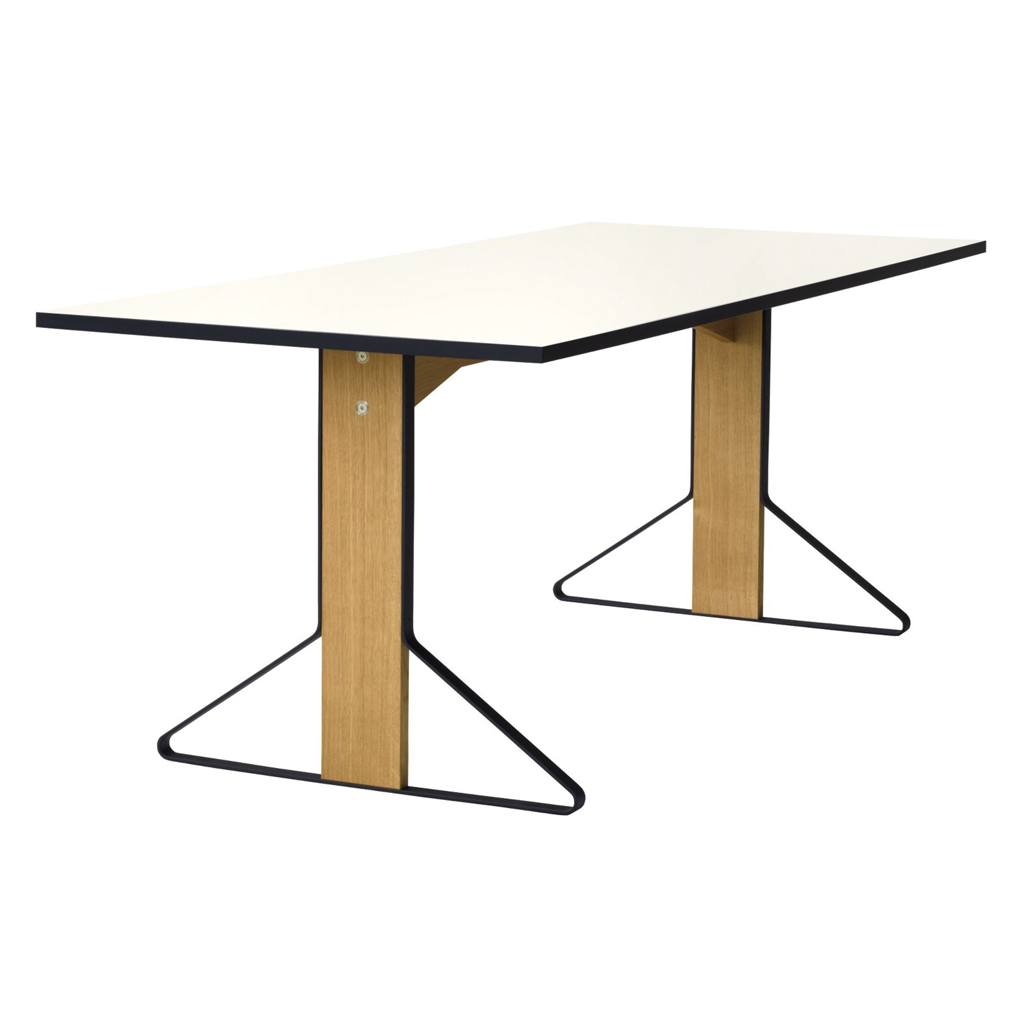 Artek Kaari REB 001 pöytä valkoinen laminaatti/tammi - Laatukaluste