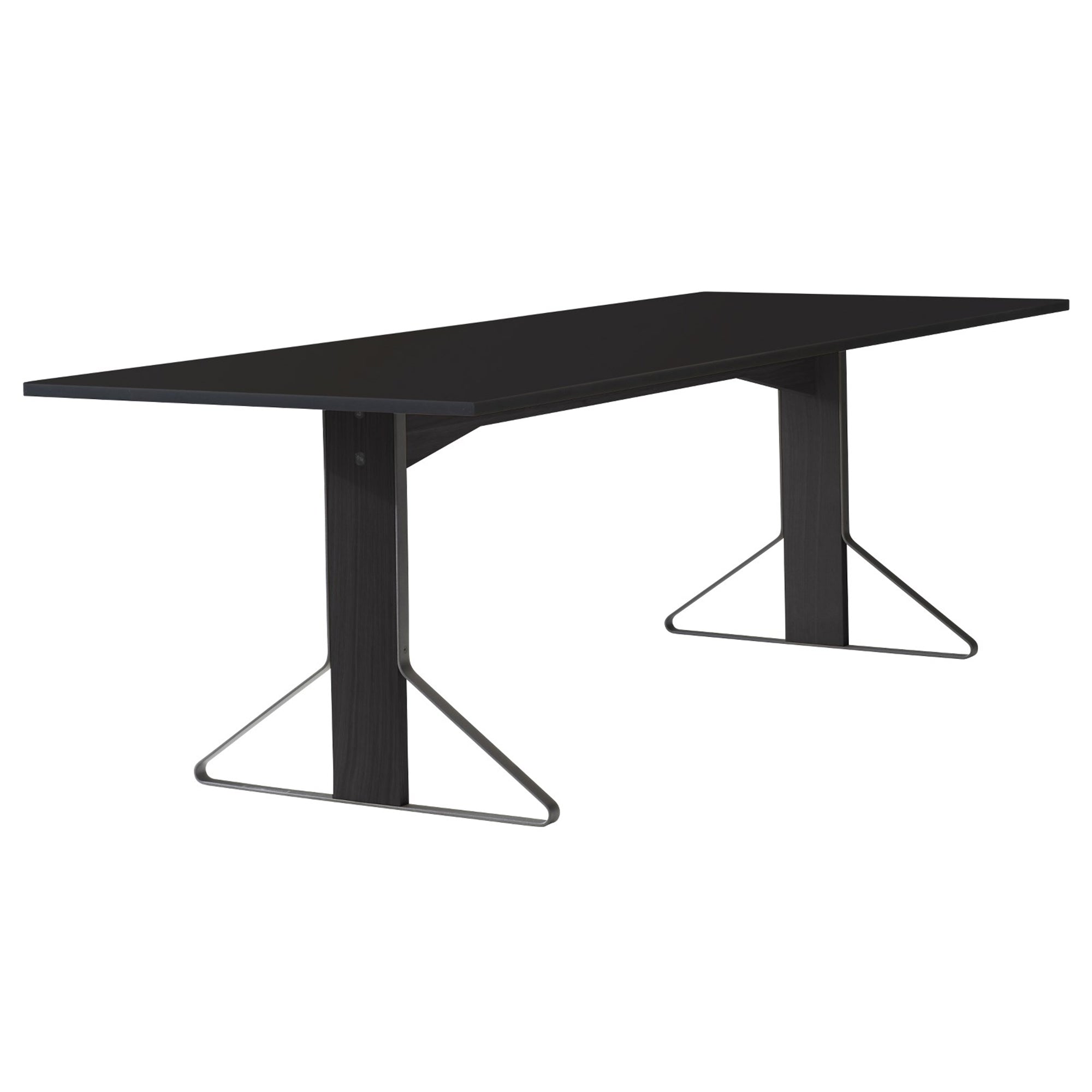 Artek Kaari REB 002 pöytä musta laminaatti/musta tammi - Laatukaluste