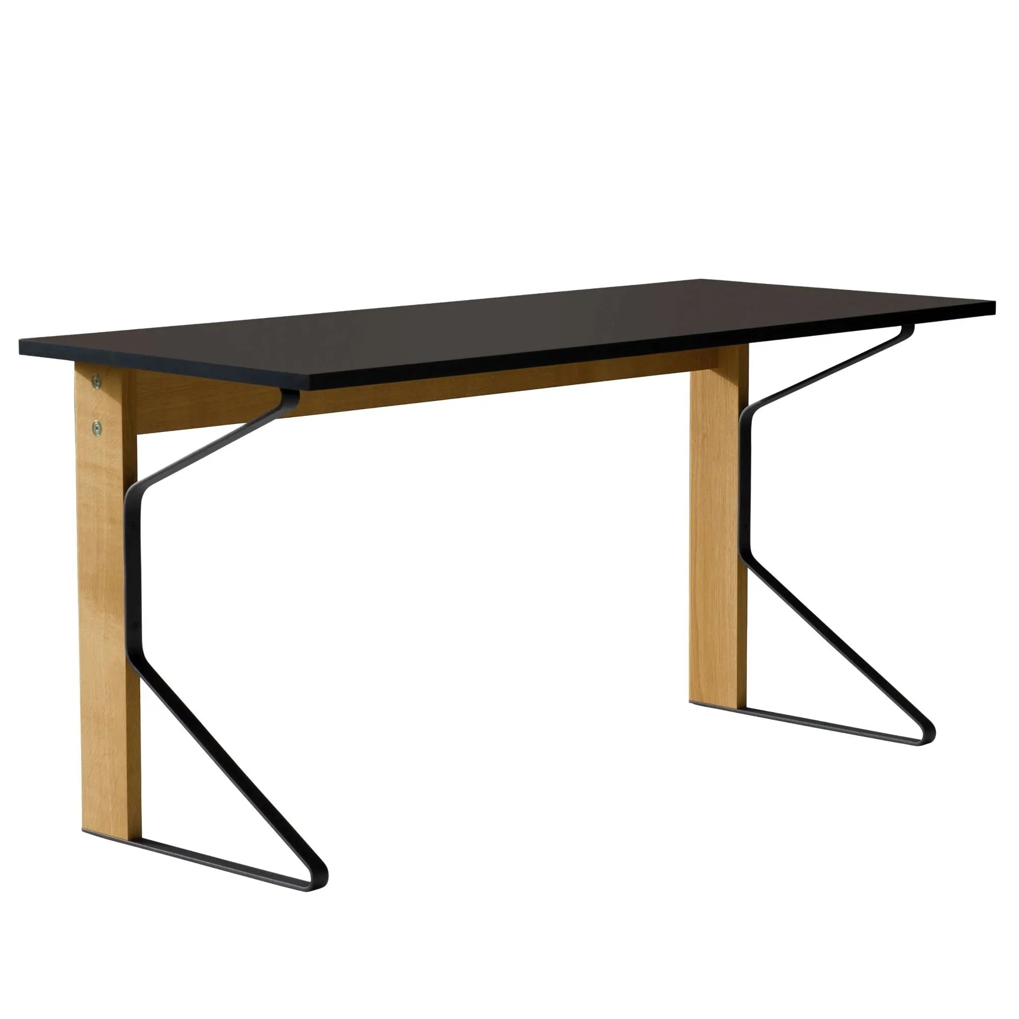 Artek Kaari REB 005 pöytä musta linoleum/tammi Artek