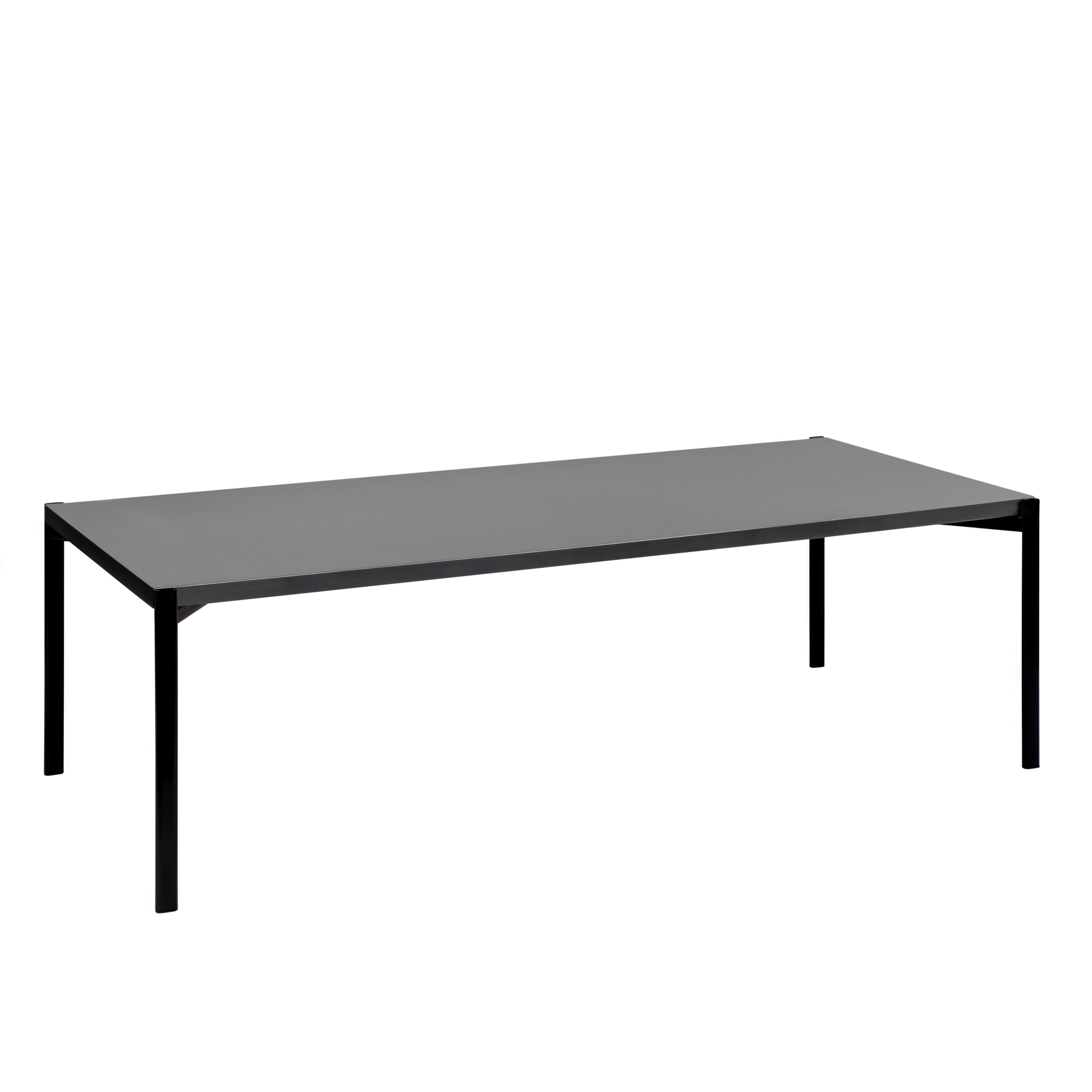 Artek Kiki sohvapöytä 140x60 musta linoleumi - Laatukaluste