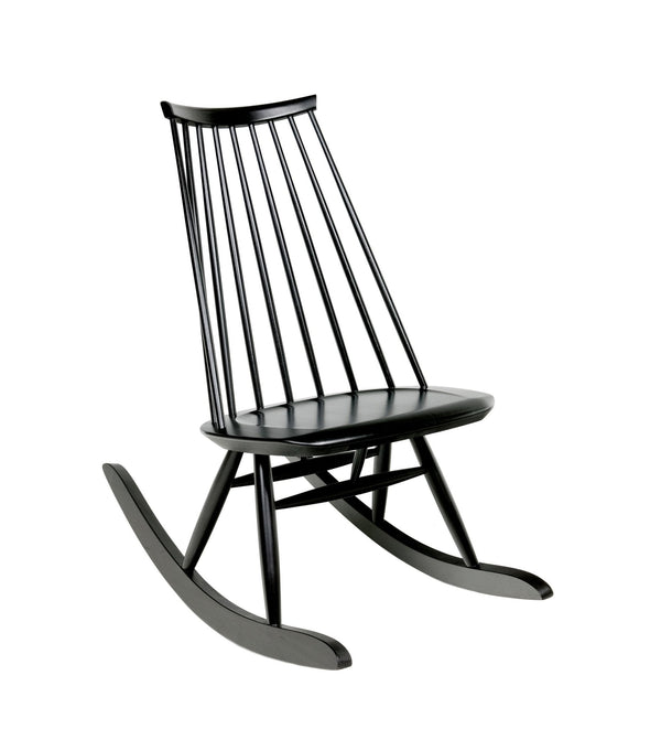 Artek Mademoiselle keinutuoli maalattu musta - Laatukaluste