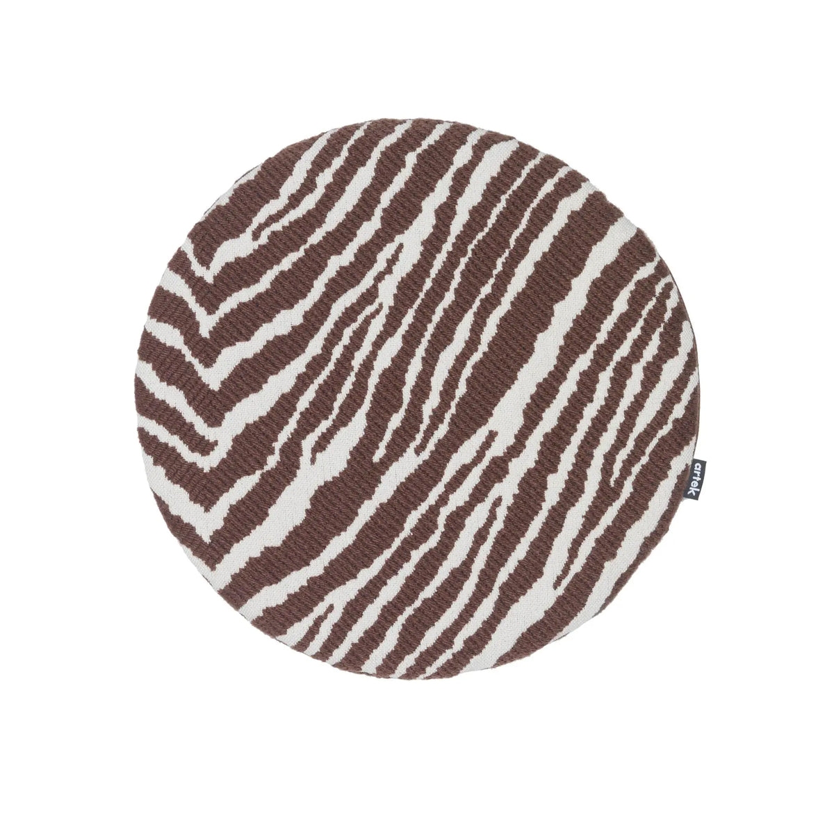 Artek Zebra istuintyyny ruskea/valkoinen Artek