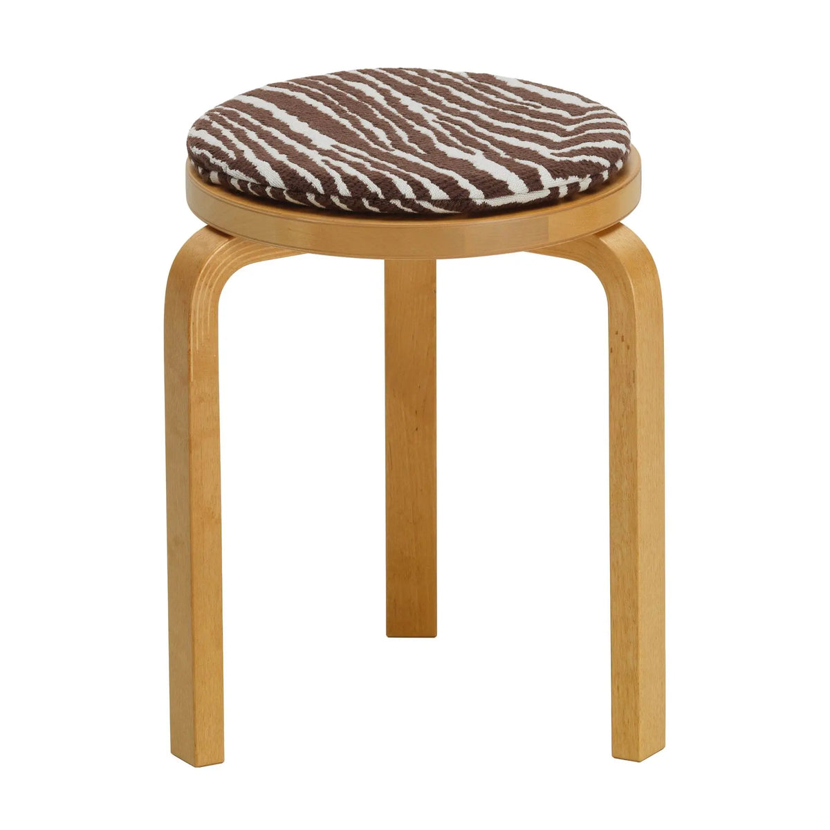 Artek Zebra istuintyyny ruskea/valkoinen Artek