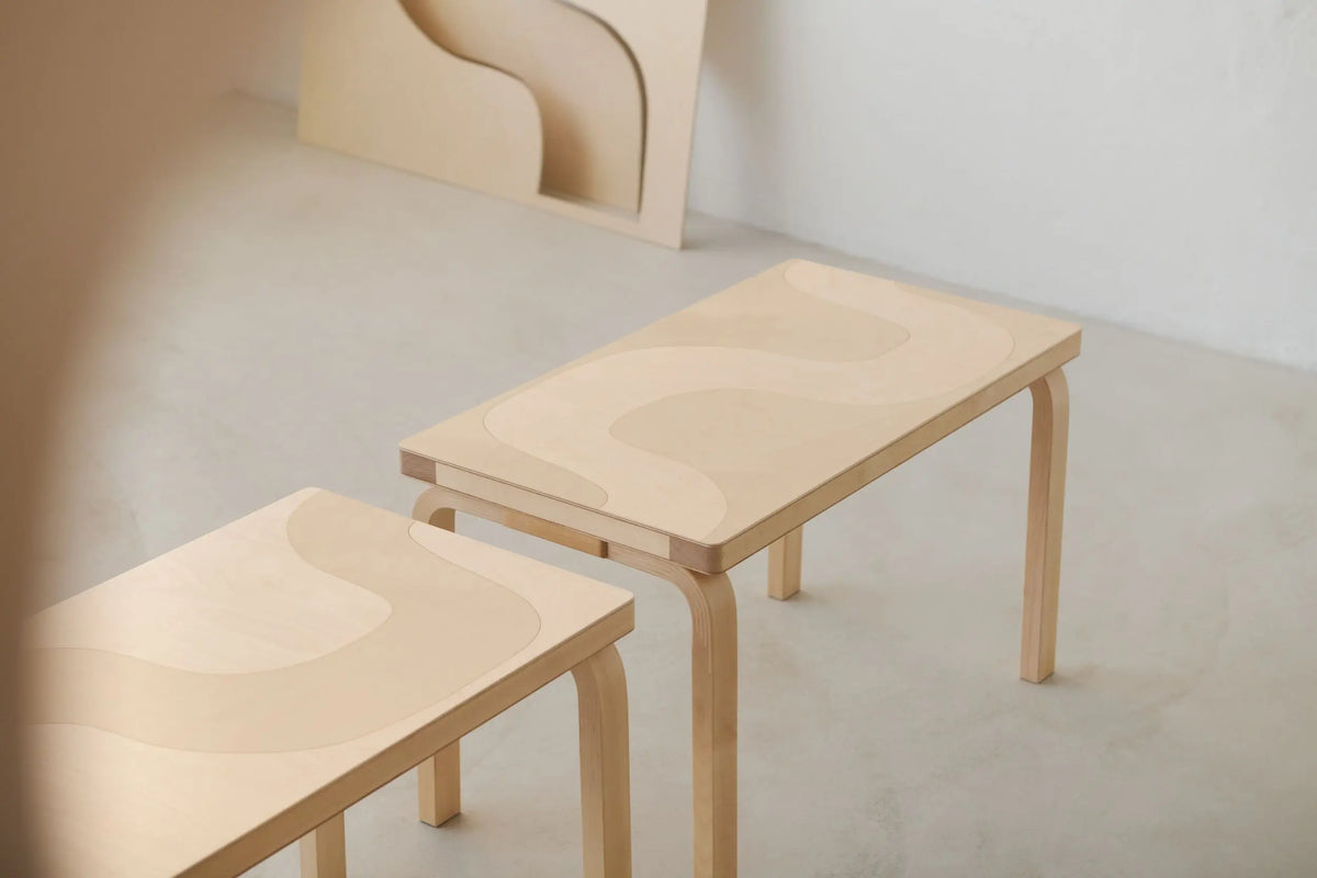 Artek + Marimekko 153B penkki Seireeni Artek