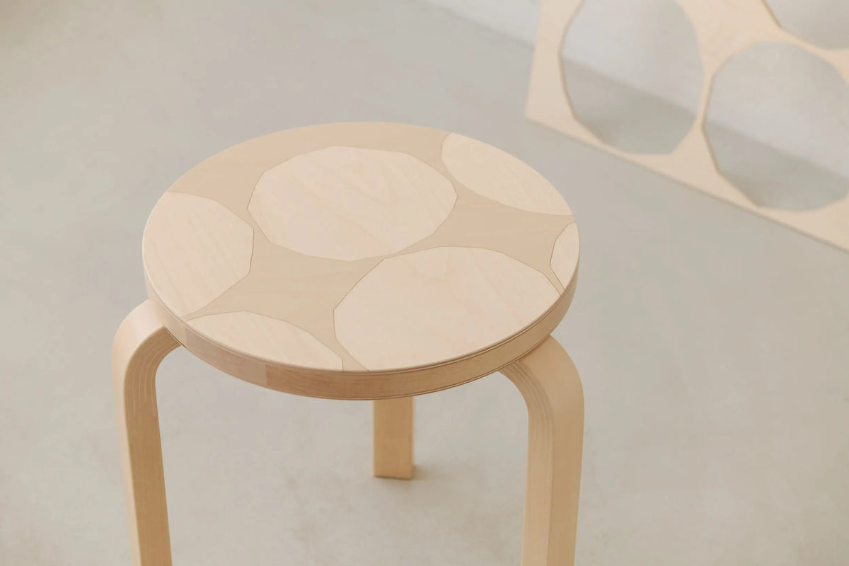 Artek + Marimekko 60 jakkara Kivet Artek