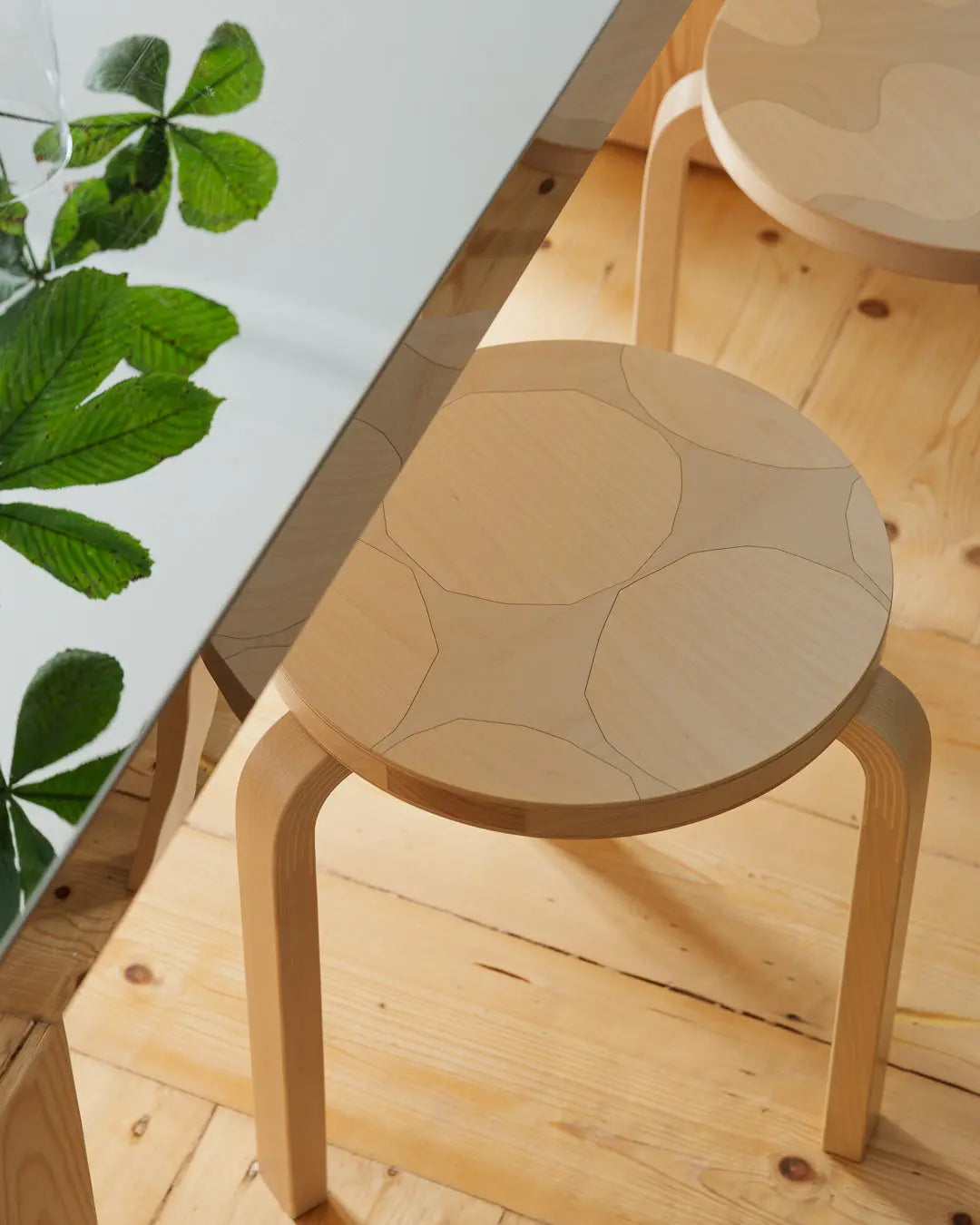 Artek + Marimekko 60 jakkara Kivet Artek