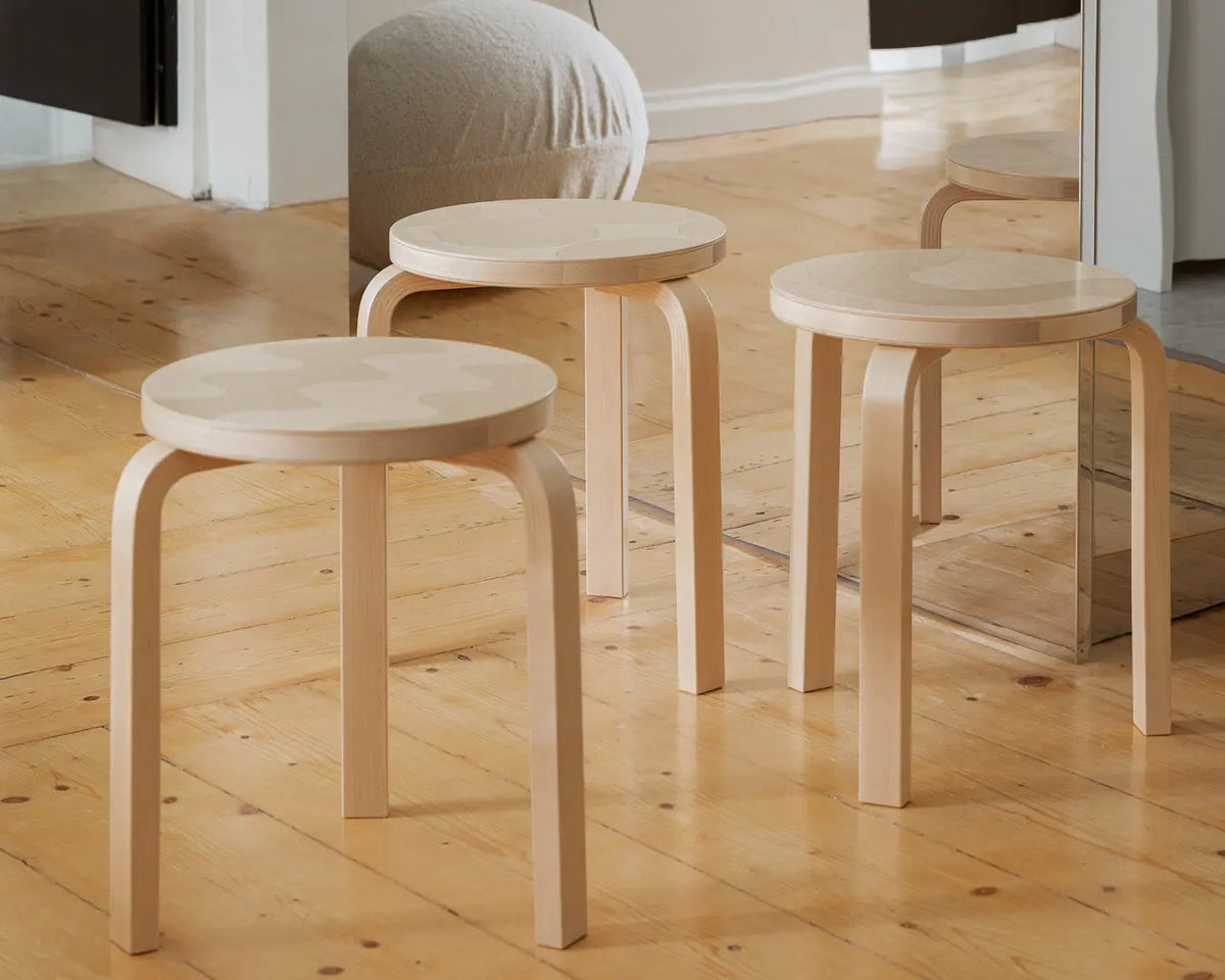 Artek + Marimekko 60 jakkara Kivet Artek