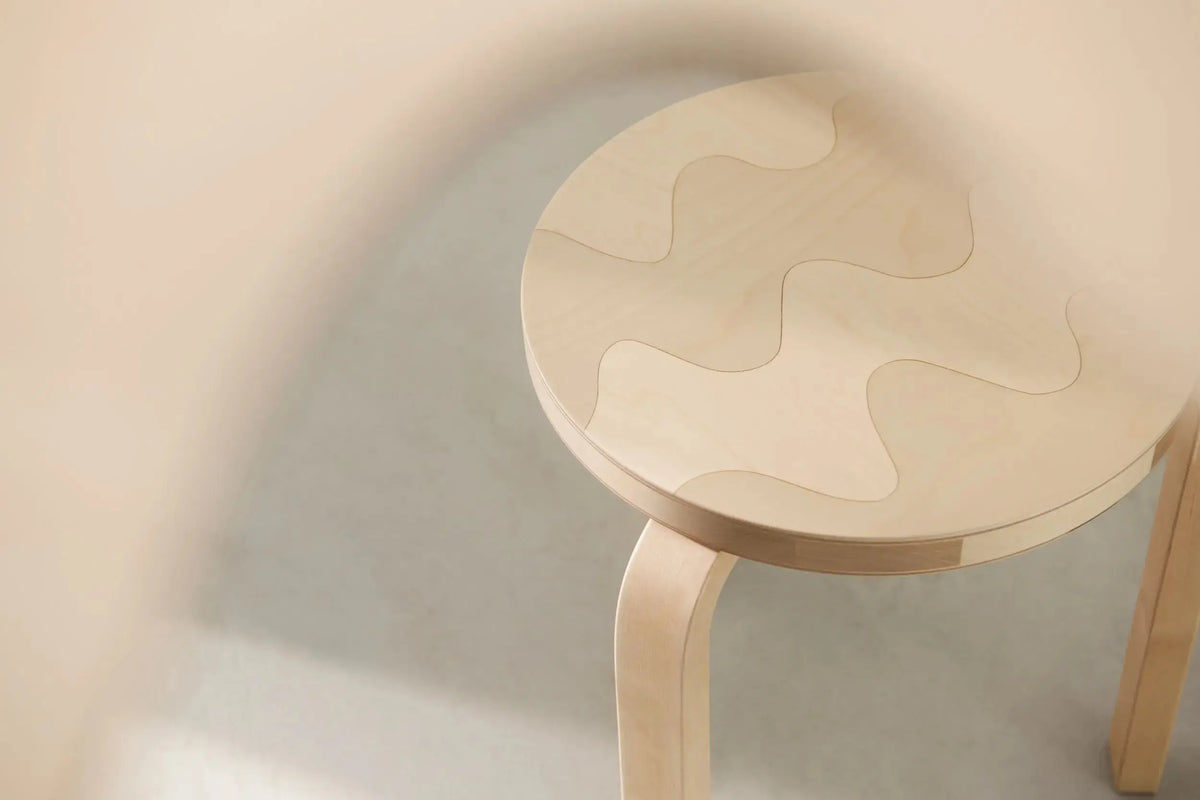 Artek + Marimekko 60 jakkara Lokki Artek