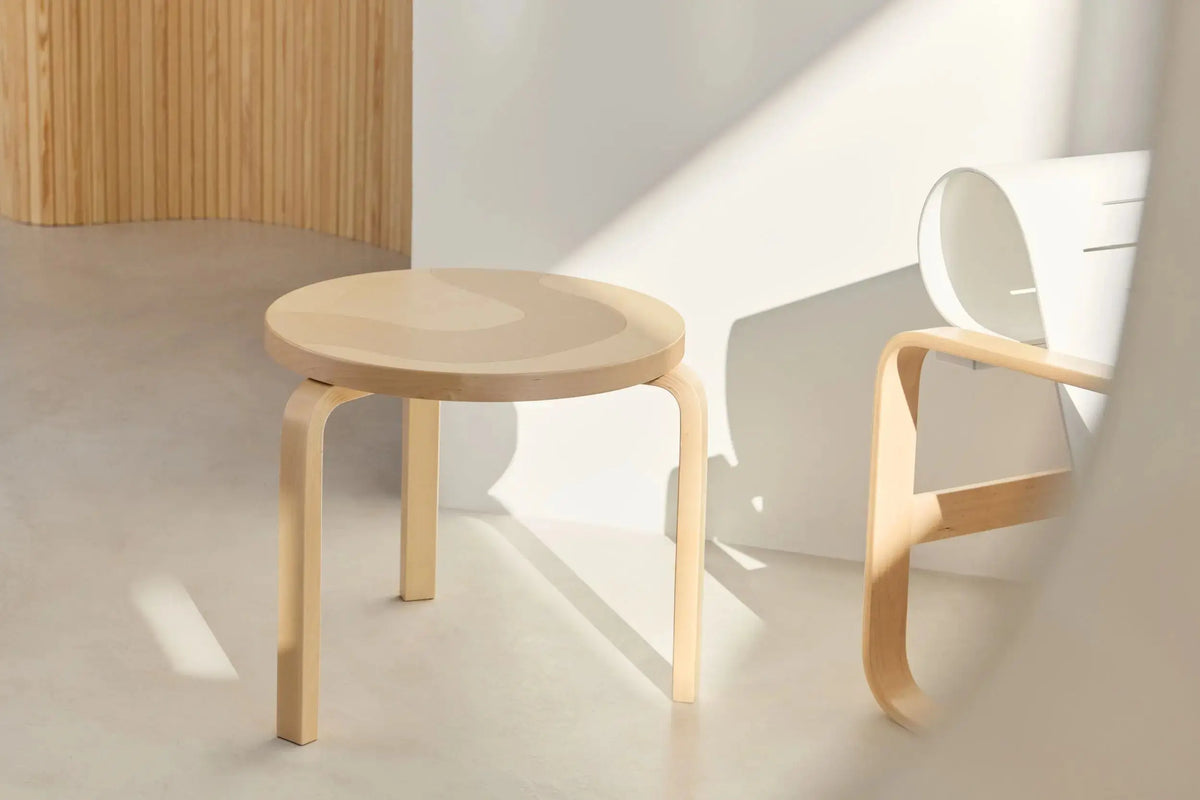 Artek + Marimekko 90D sivupöytä Seireeni Artek