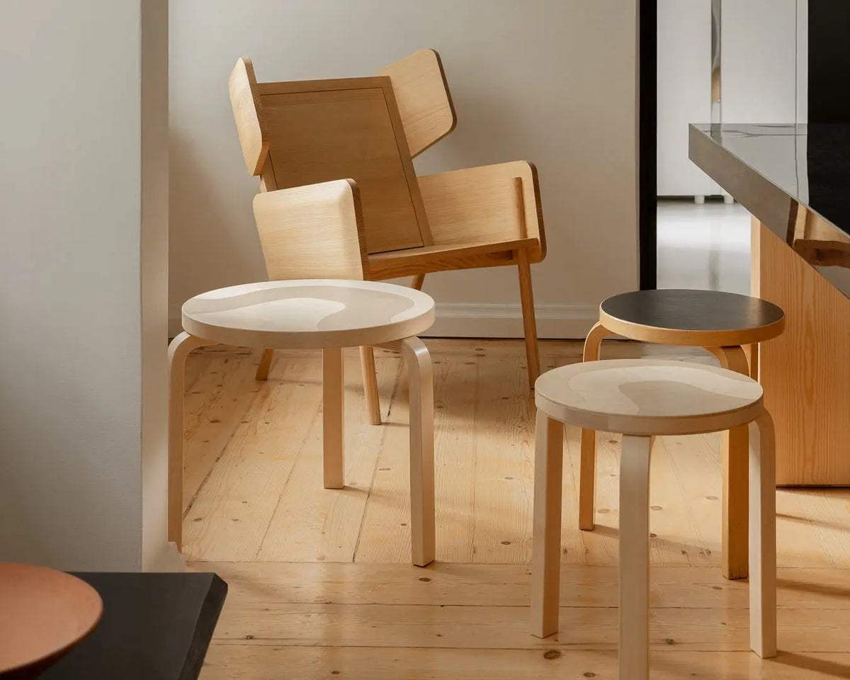 Artek + Marimekko 90D sivupöytä Seireeni Artek