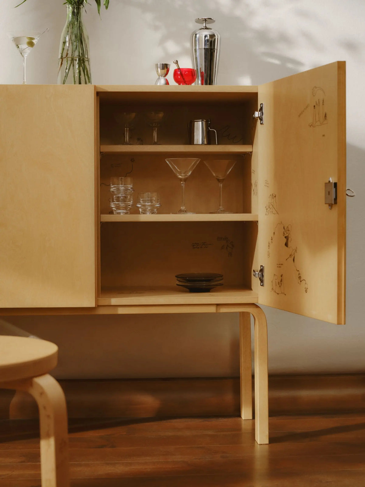 Artek + Muumit 60 jakkara Juhla Artek