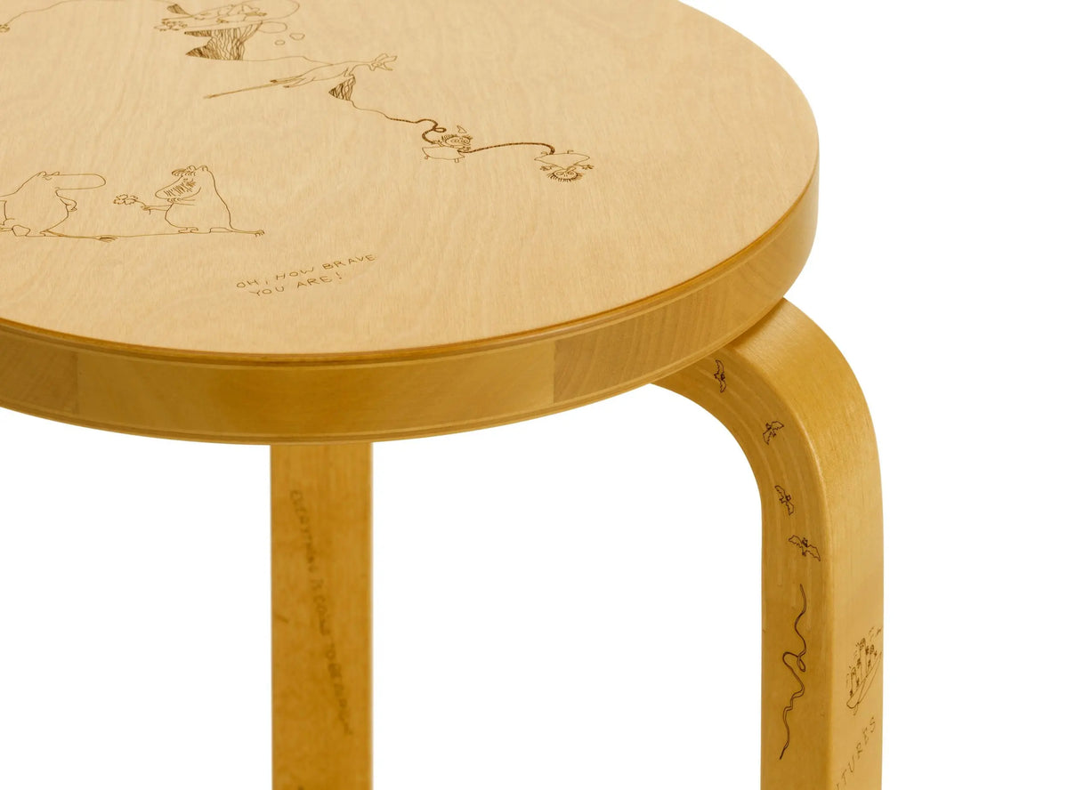 Artek + Muumit 60 jakkara Juhla Artek