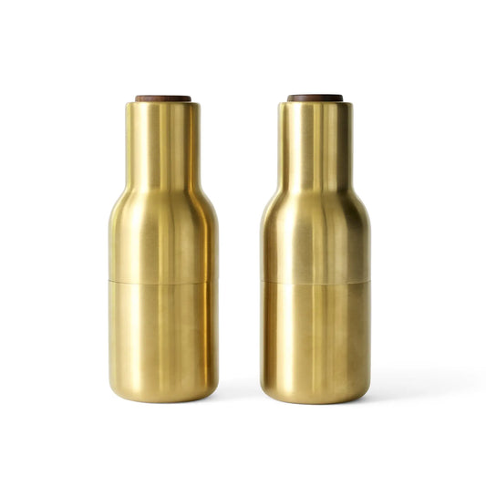 Menu Bottle Grinder harjattu messinki - Laatukaluste