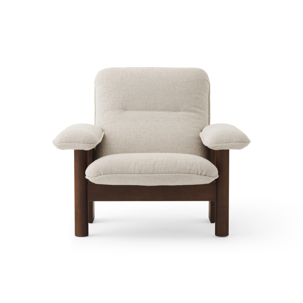 Menu Brasilia lepotuoli pähkinä, Moss 0011 - Laatukaluste