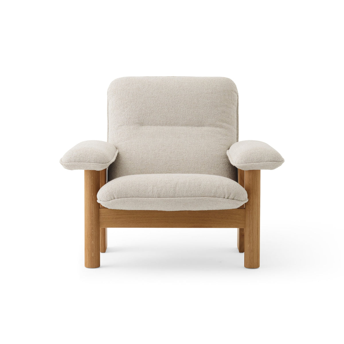 Menu Brasilia lepotuoli tammi, Moss 0011 - Laatukaluste