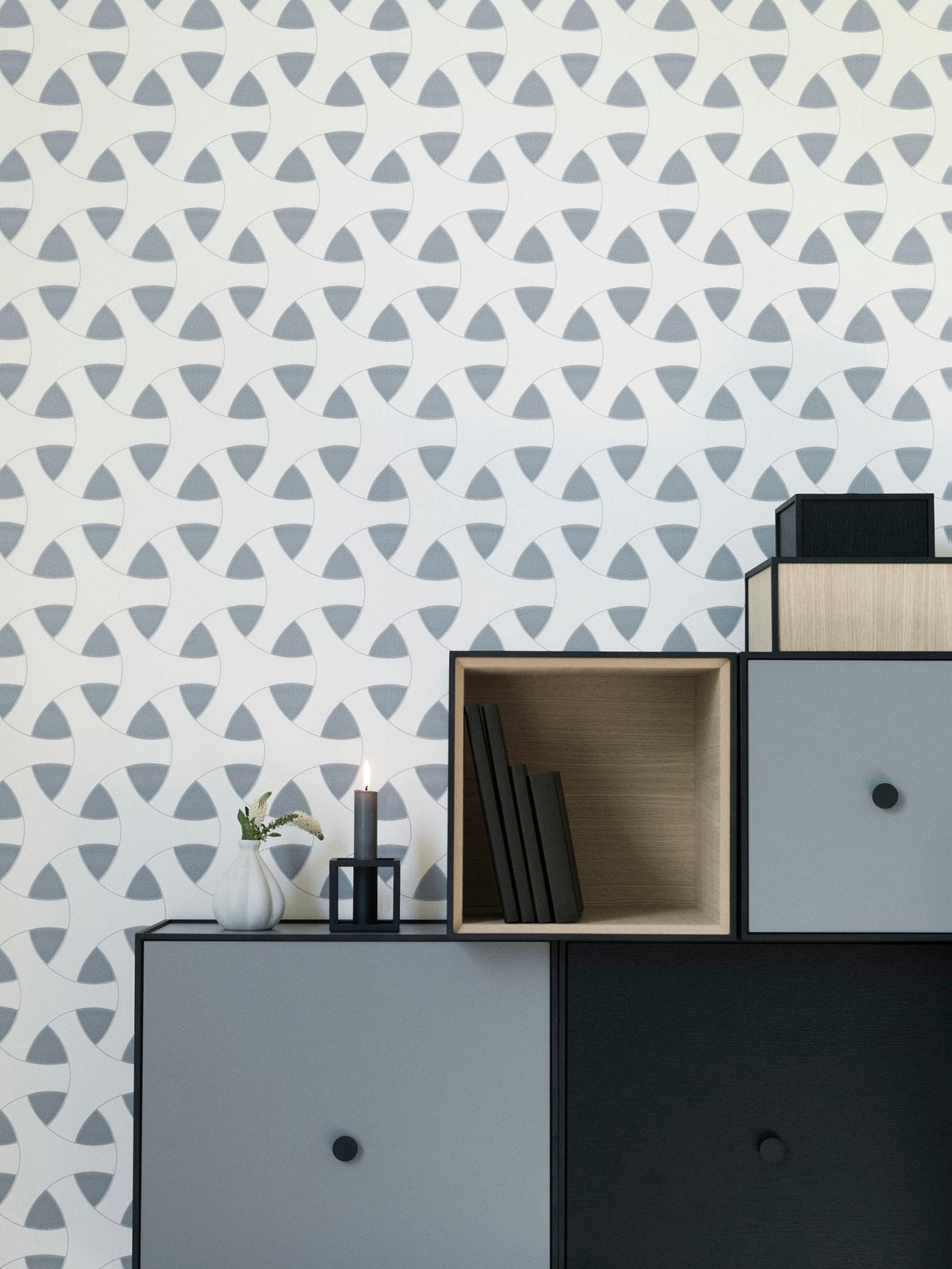 By Lassen Frame 35 laatikko ovella, tummanharmaa - Laatukaluste