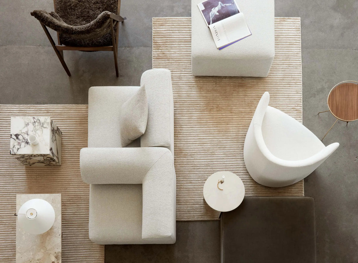 Audo Copenhagen Knitting lepotuoli tumma tammi/root Audo Copenhagen