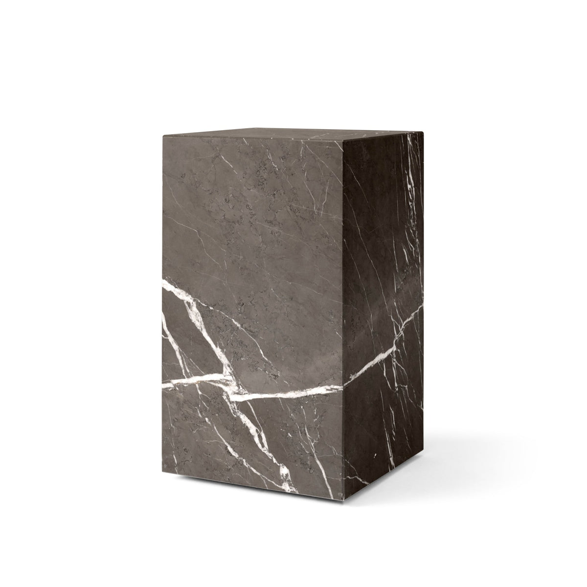 Menu Plinth korkea sivupöytä Kendzo marmori - Laatukaluste