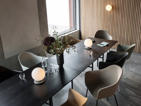 Menu Snaregade pöytä 200x90 musta tammi - Laatukaluste