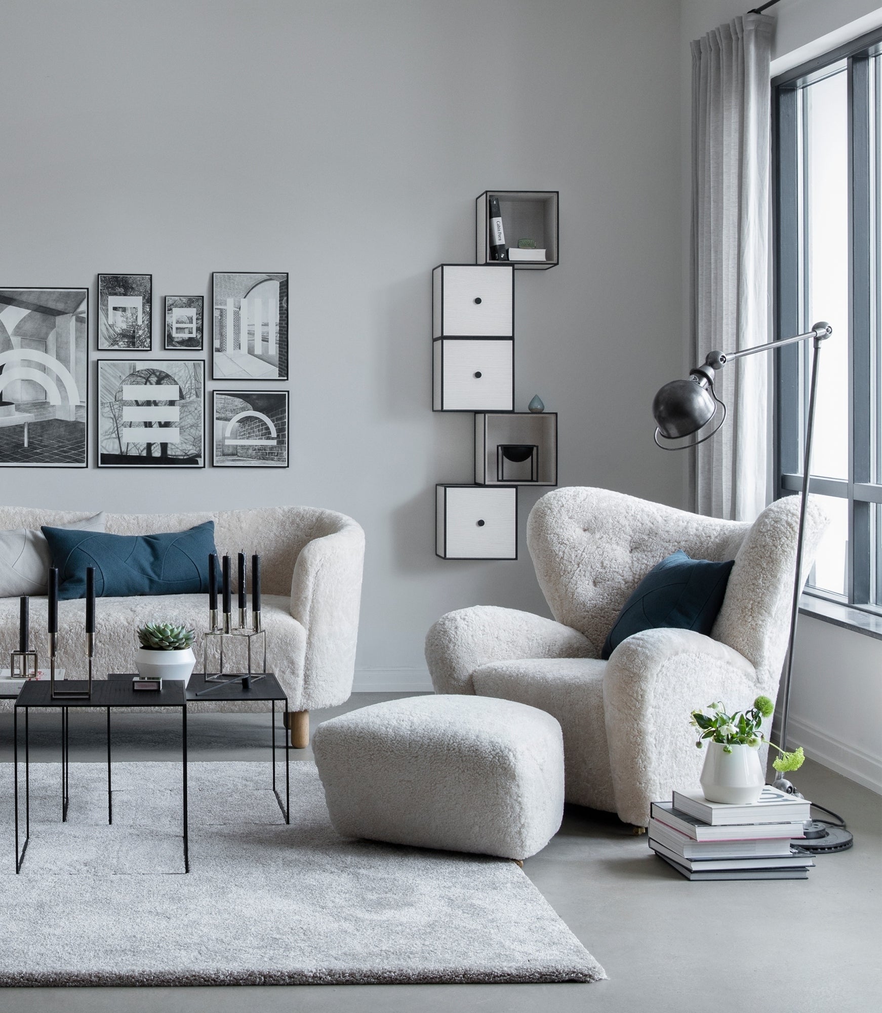 By Lassen The Tired Man rahi lampaantalja - Laatukaluste