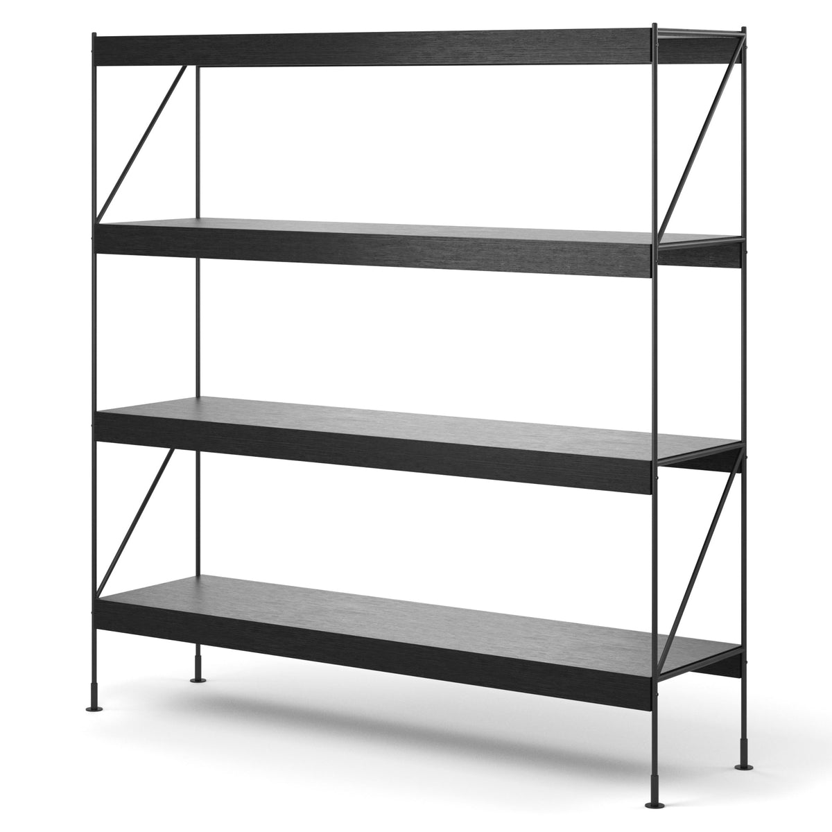 Menu Zet säilytysjärjestelmä H158 musta/musta - Laatukaluste