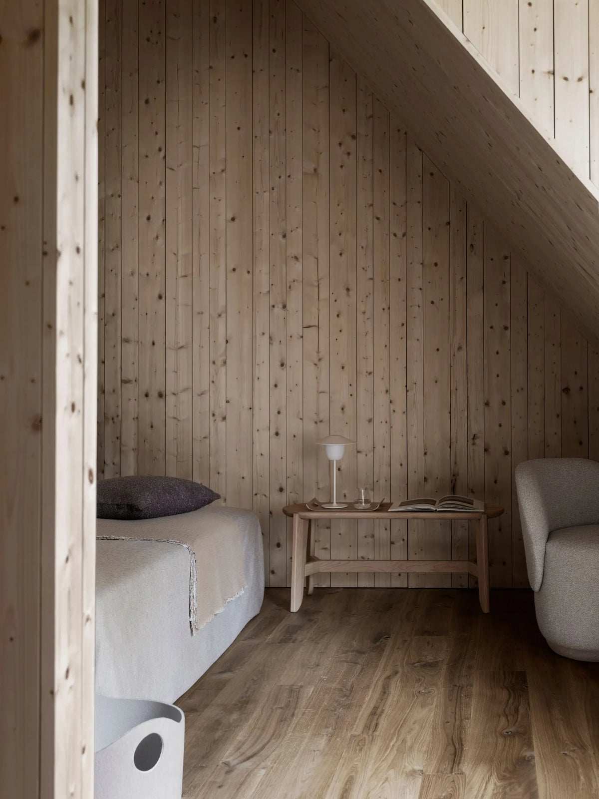 Blomus Ani siirreltävä valaisin taupe Blomus