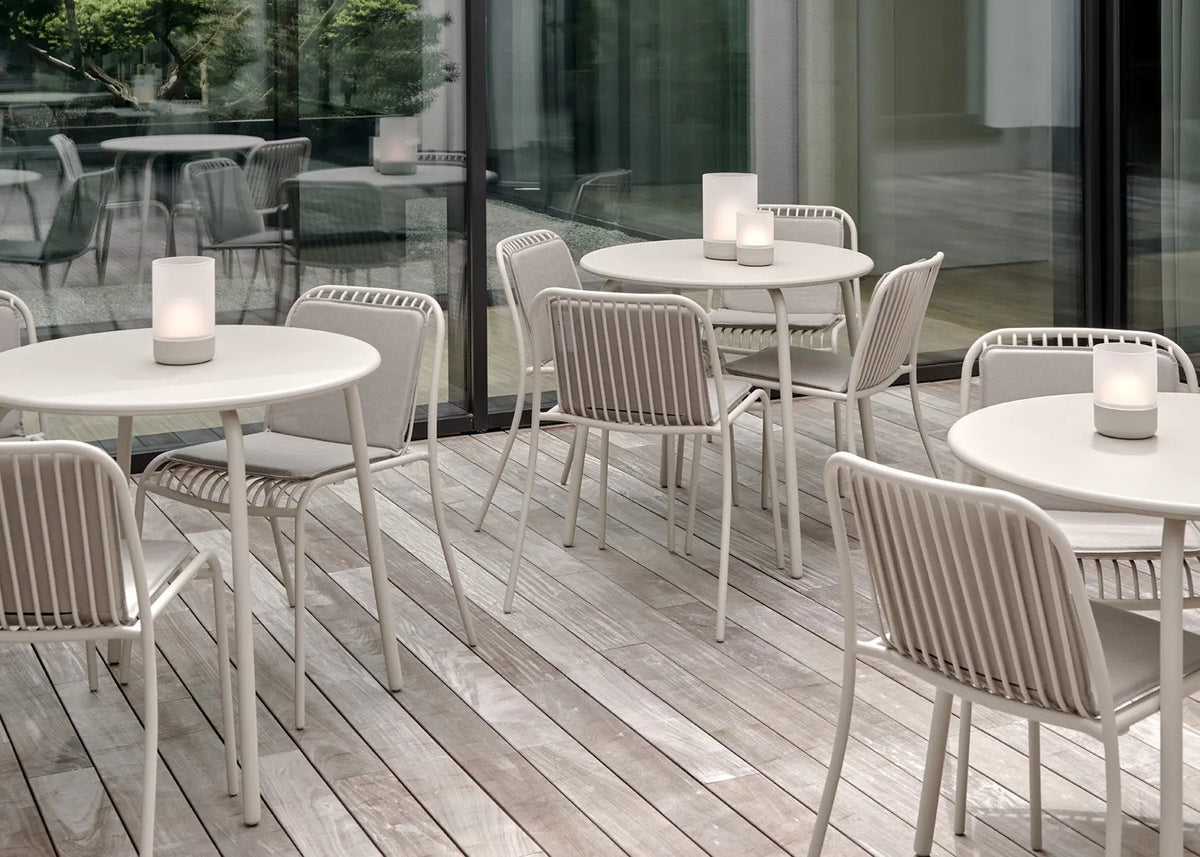 Blomus Calma LED valaisin S silkinharmaa Blomus