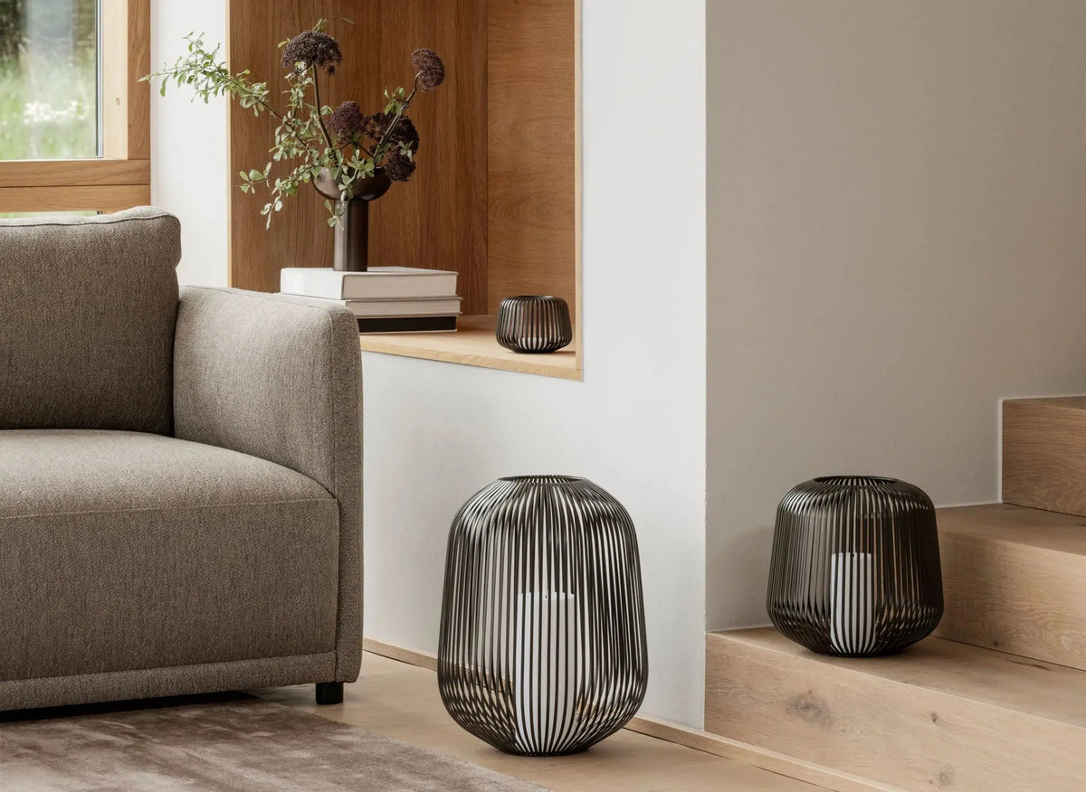 Blomus Lito M lyhty musta Blomus