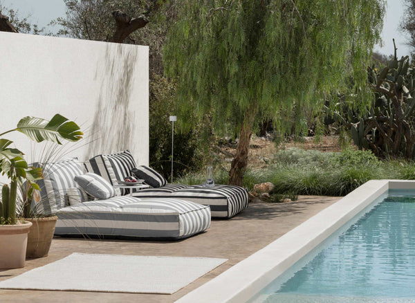 Blomus Stay Daybed iso harmaa/valkoinen Blomus