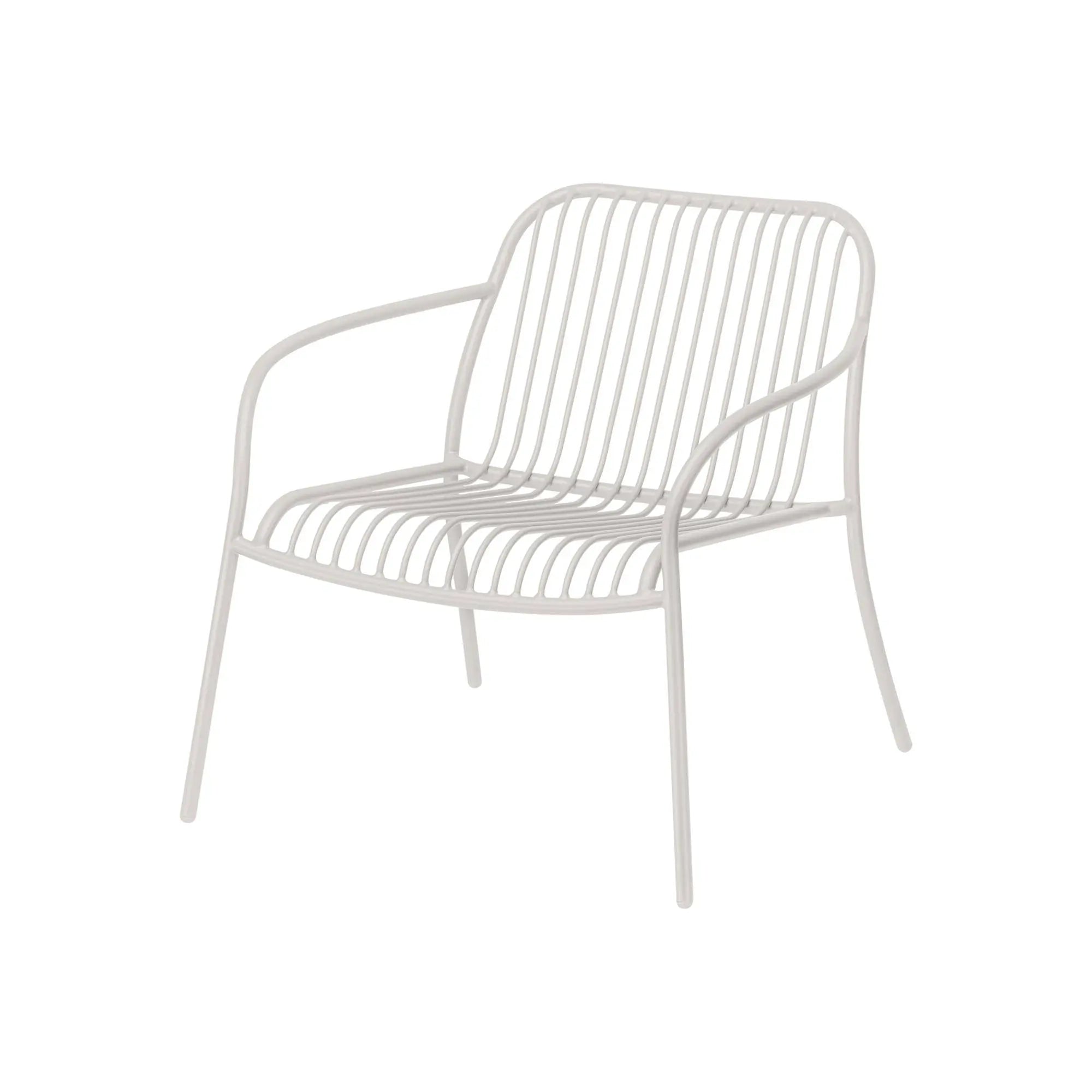 Blomus YUA Wire Lounge tuoli silkinharmaa Blomus