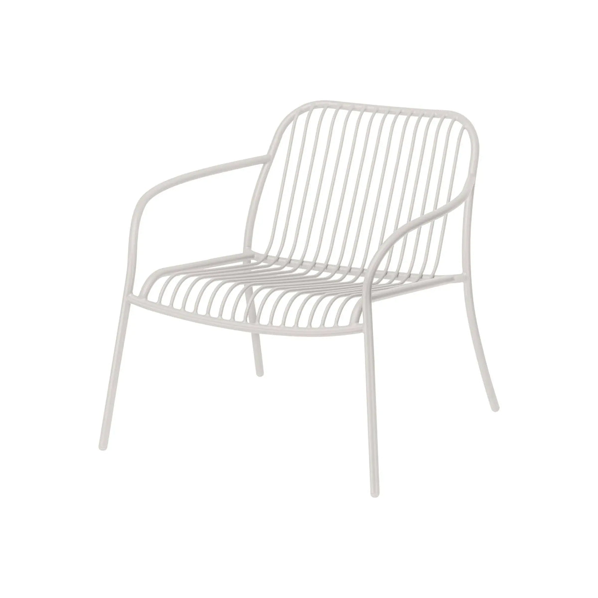 Blomus YUA Wire Lounge tuoli silkinharmaa Blomus