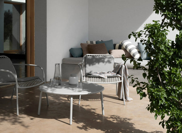 Blomus YUA Wire Lounge tuoli silkinharmaa Blomus