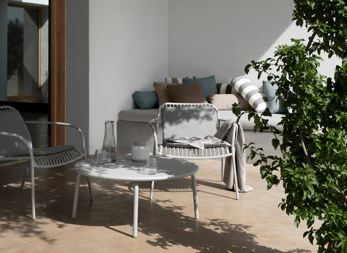 Blomus YUA Wire Lounge tuoli silkinharmaa Blomus