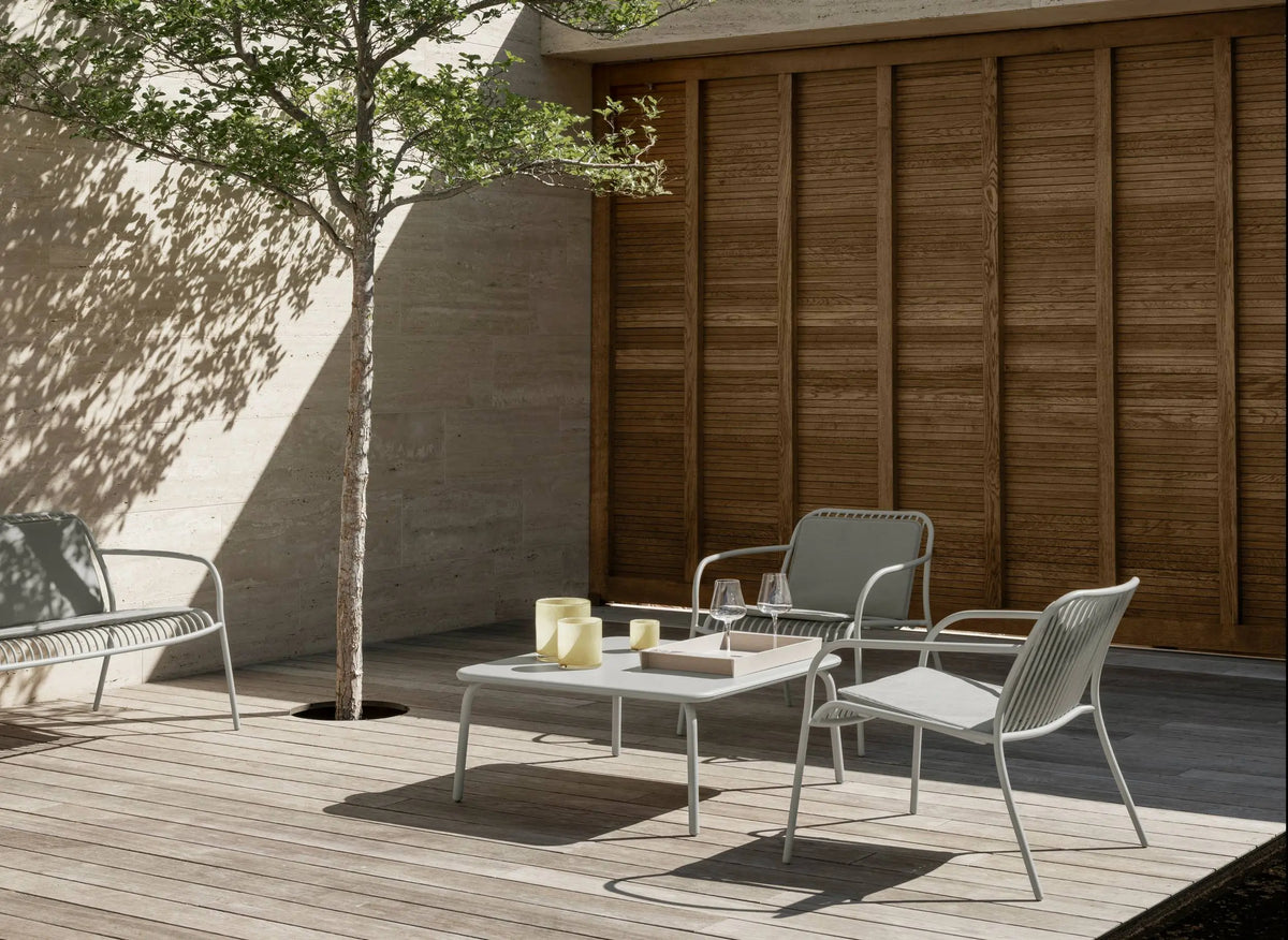 Blomus YUA Wire Lounge tuoli silkinharmaa Blomus