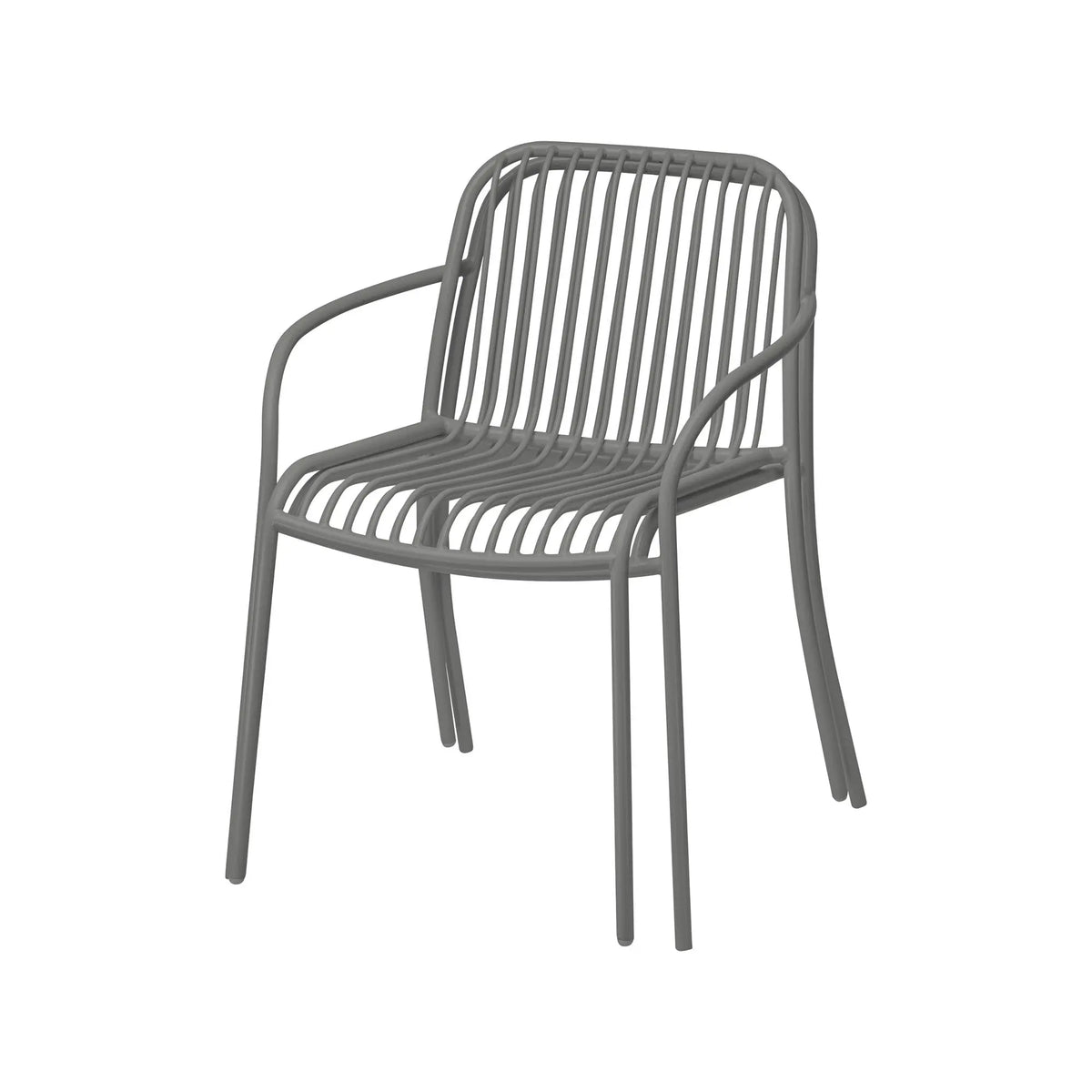 Blomus YUA Wire käsinojatuoli graniitinharmaa Blomus