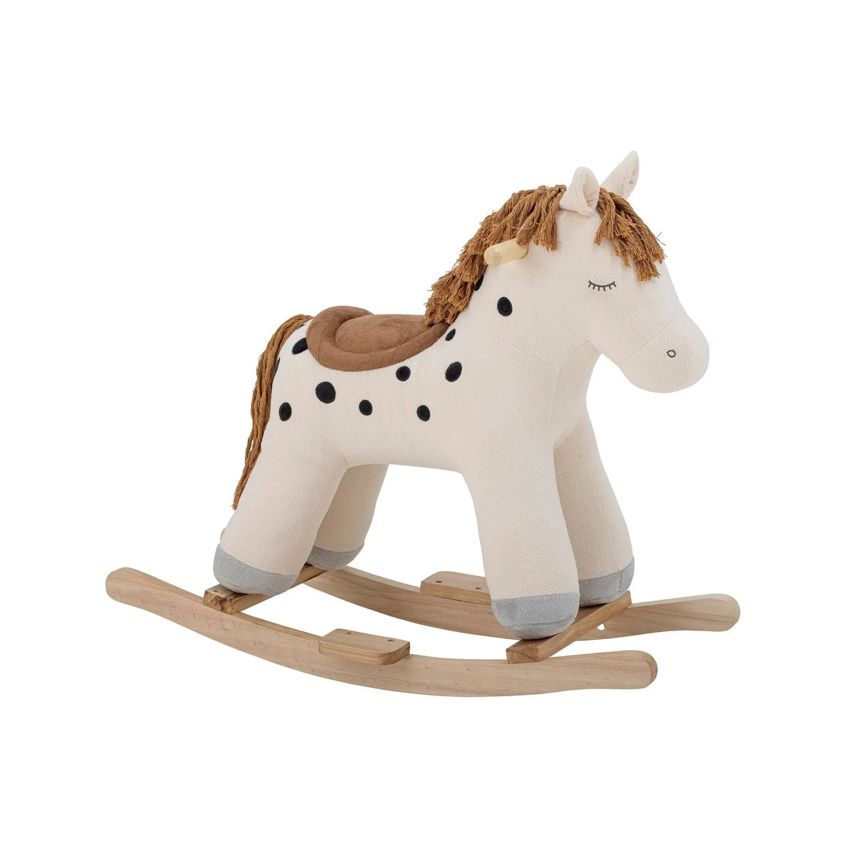 Bloomingville Merlen keinuhevonen valkoinen Bloomingville