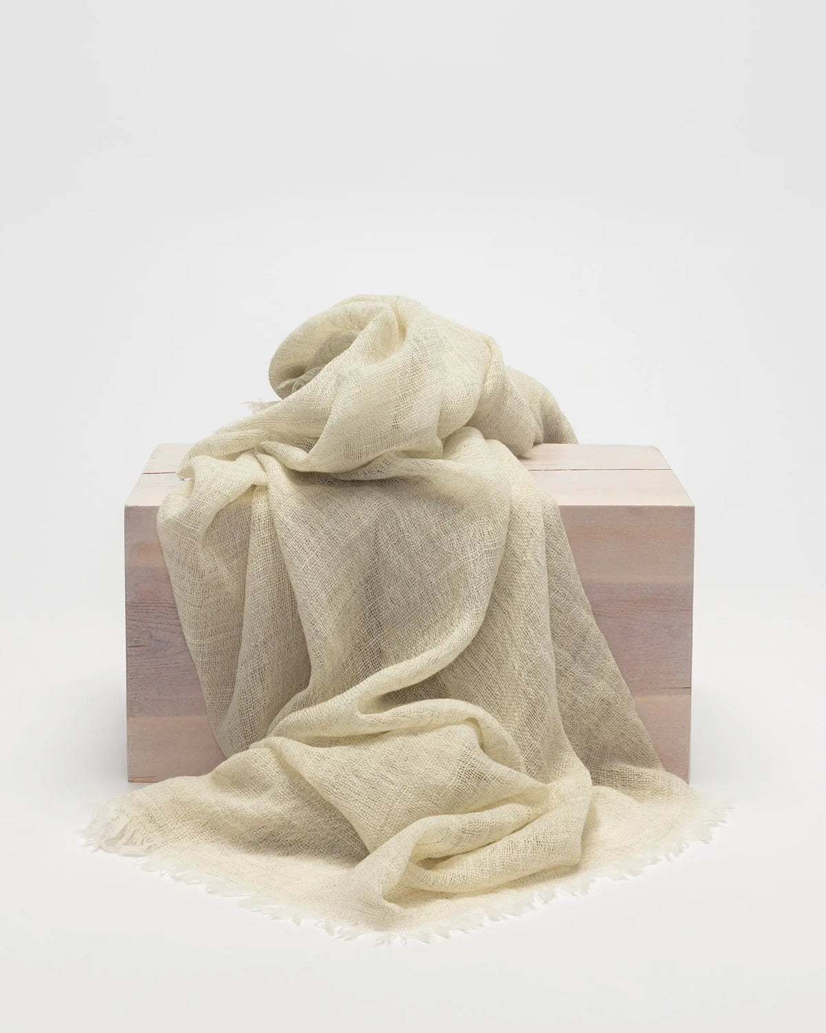 Bonden Kajo torkkupeitto luonnonvalkoinen Bonden