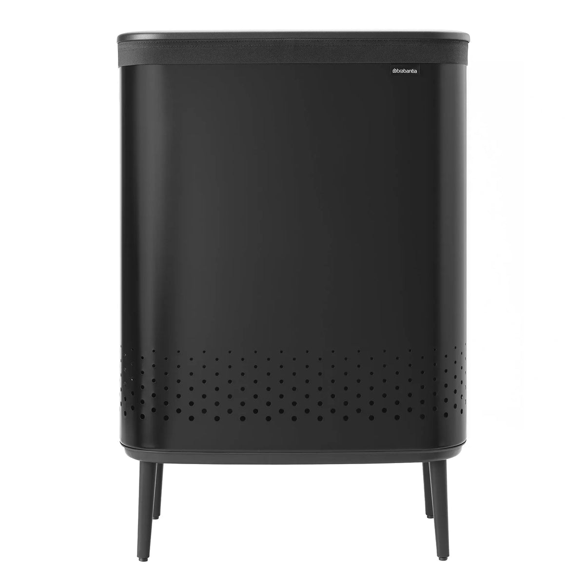 Brabantia Bo hi pyykkikori 2 x 45l mattamusta - Laatukaluste