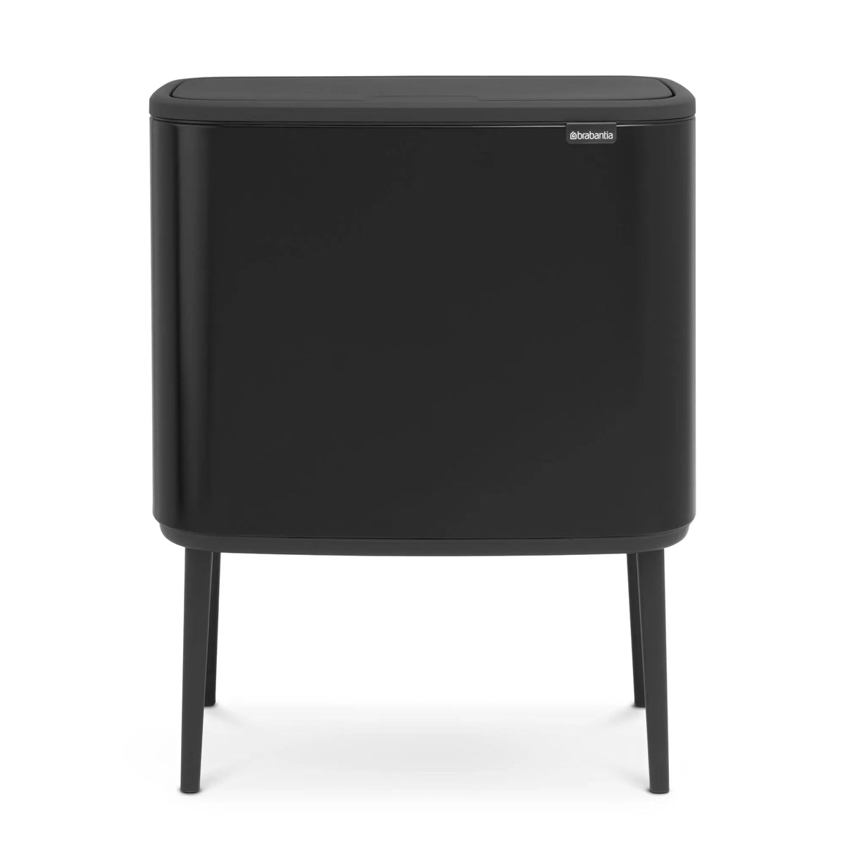 Brabantia Bo Touch 11+23 kierrätyskaluste mattamusta - Laatukaluste