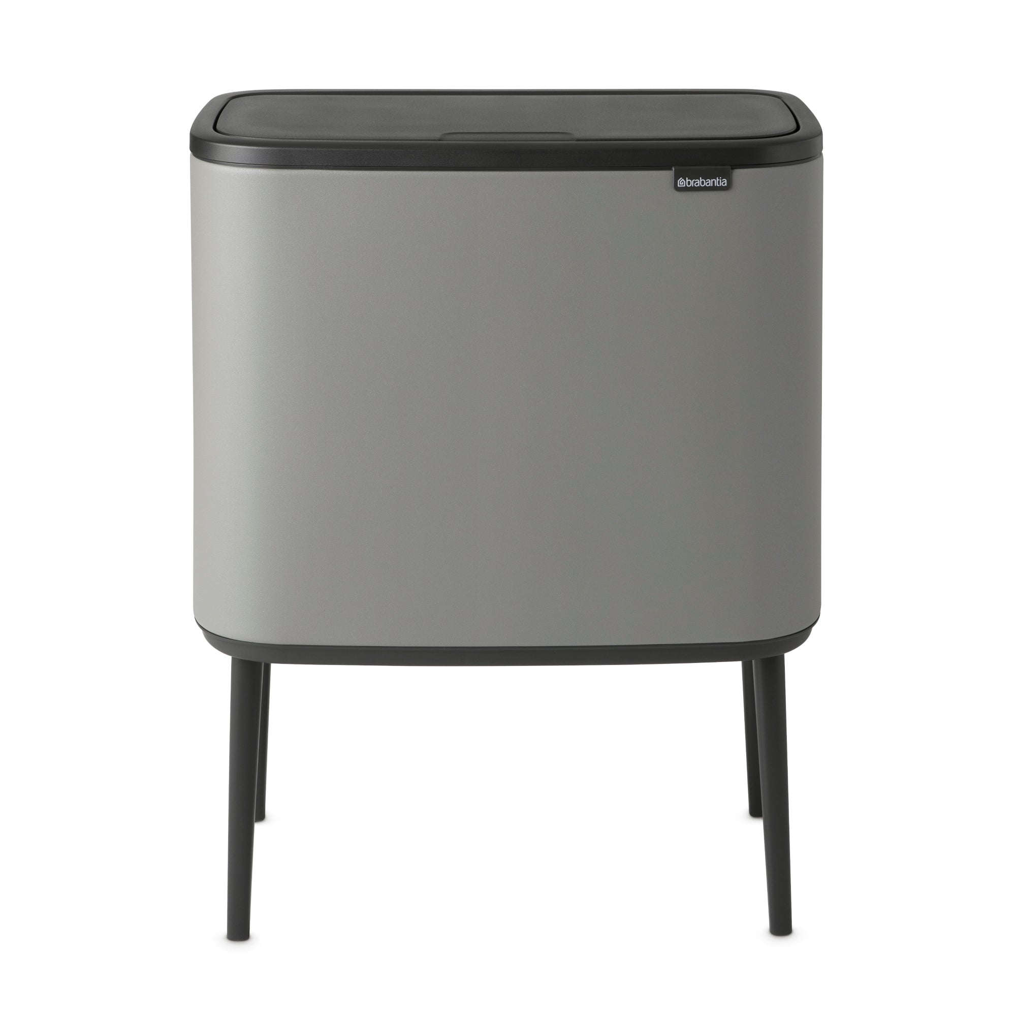 Brabantia Bo Touch 11+23 kierrätyskaluste mineraalinharmaa Brabantia