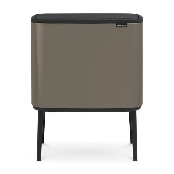 Brabantia Bo Touch 11+23 kierrätyskaluste platina - Laatukaluste