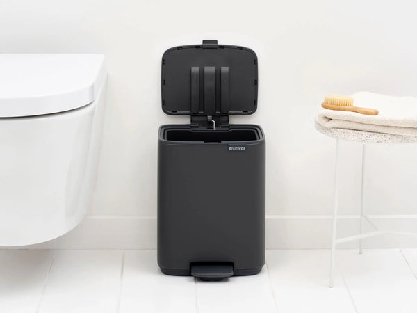 Brabantia Bo poljinroska-astia 12L mineraalinharmaa Brabantia