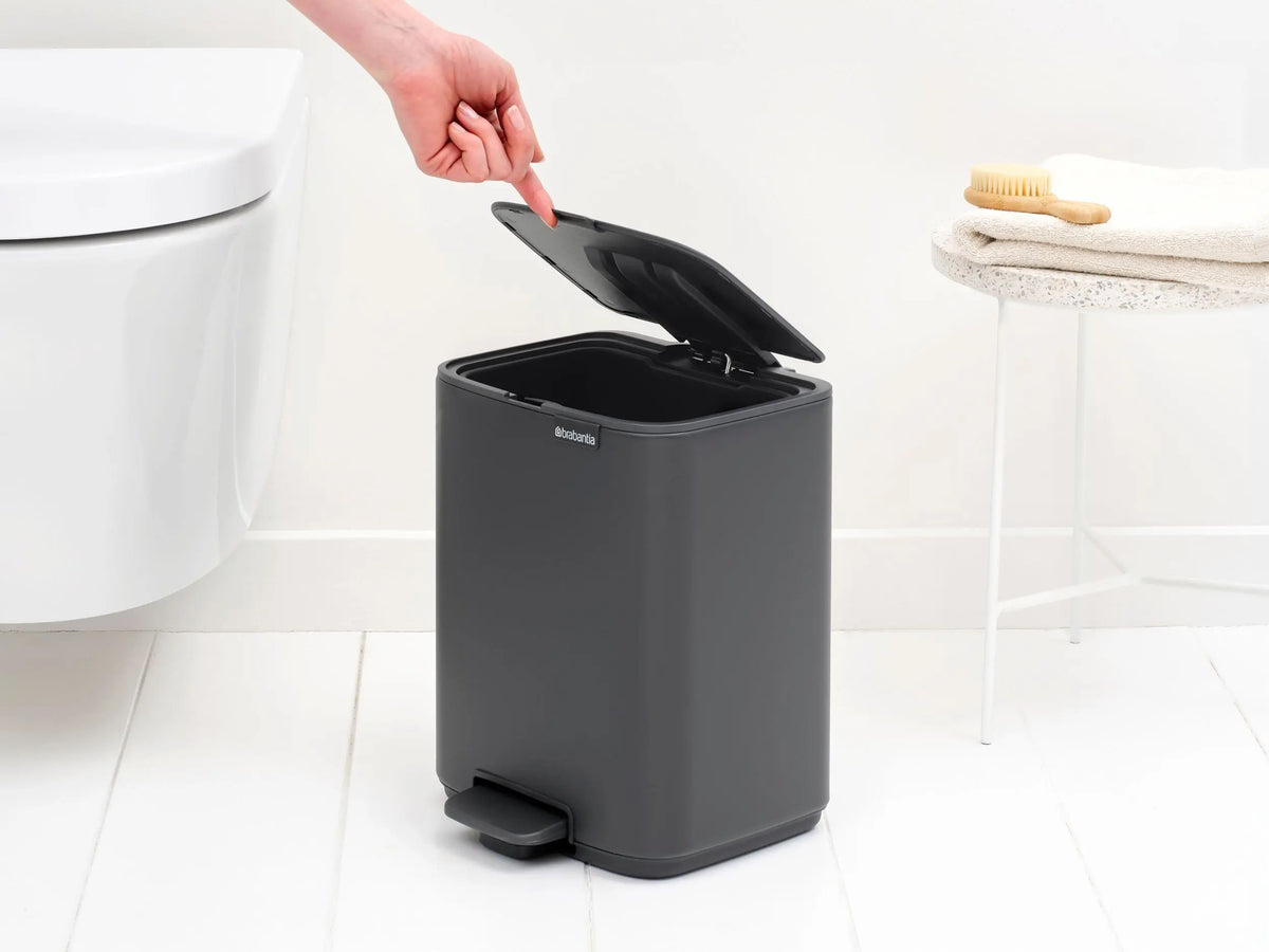 Brabantia Bo poljinroska-astia 12L mineraalinharmaa Brabantia