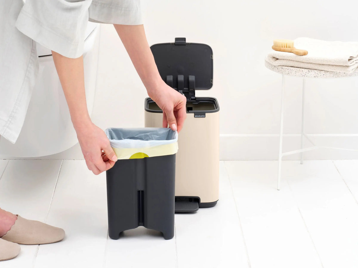 Brabantia Bo poljinroska-astia 4L soft beige Brabantia