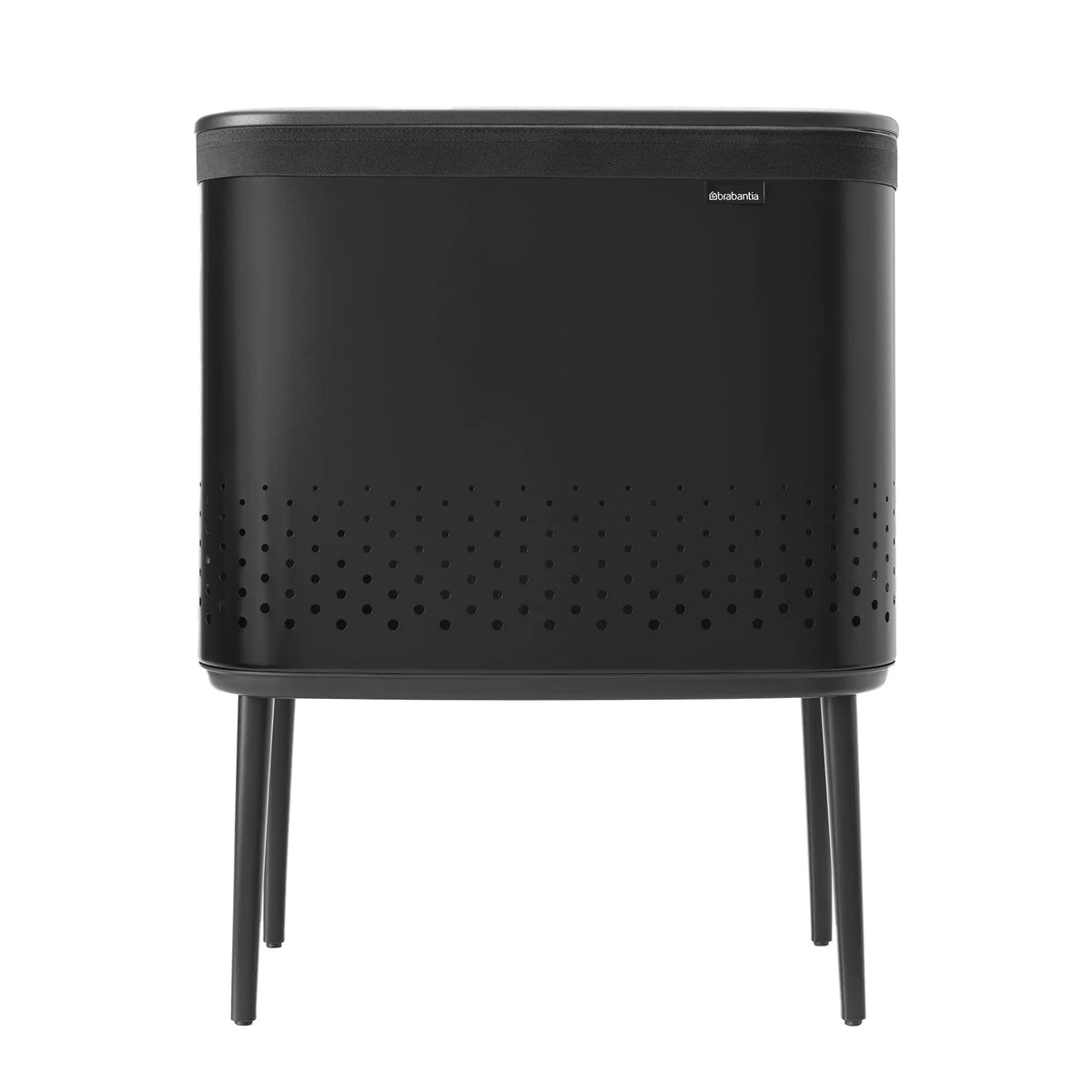 Brabantia Bo pyykkikori 60l mattamusta - Laatukaluste
