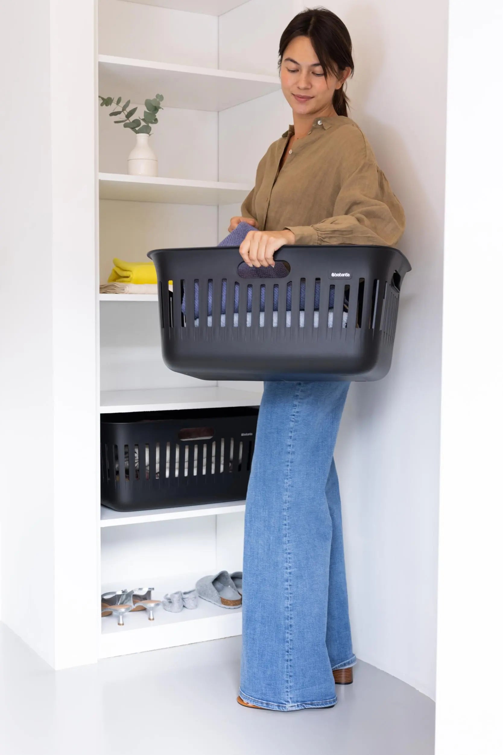 Brabantia Collect-It 40L pyykkikori musta Brabantia