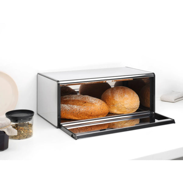 Brabantia Fall Front leipälaatikko kiiltävä teräs Brabantia