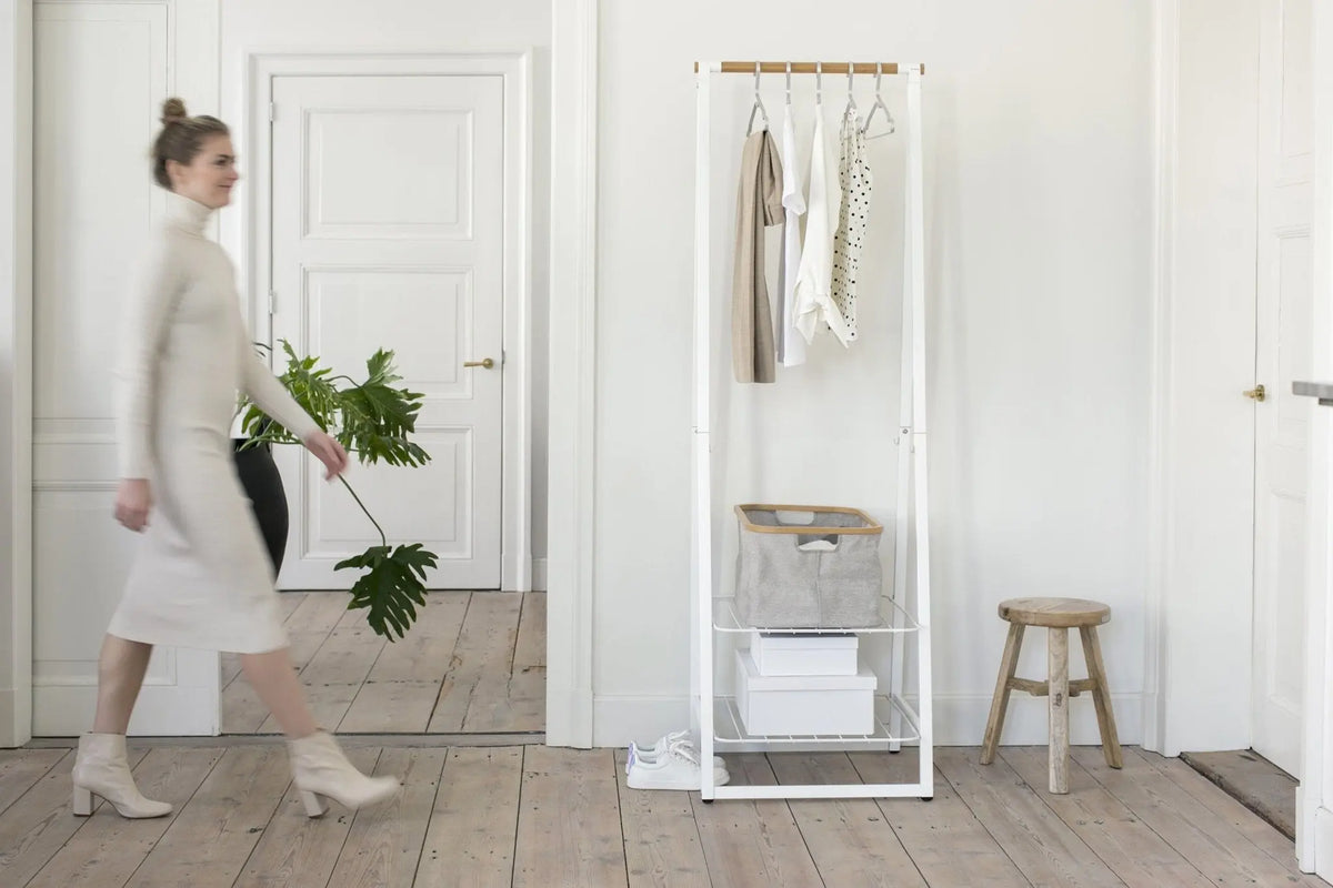 Brabantia Linn vaaterekki pieni valkoinen - Laatukaluste