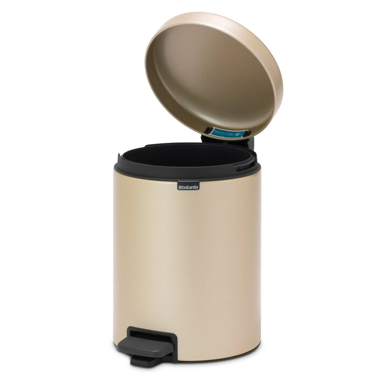 Brabantia NewIcon poljinroska-astia 5L kulta - Laatukaluste